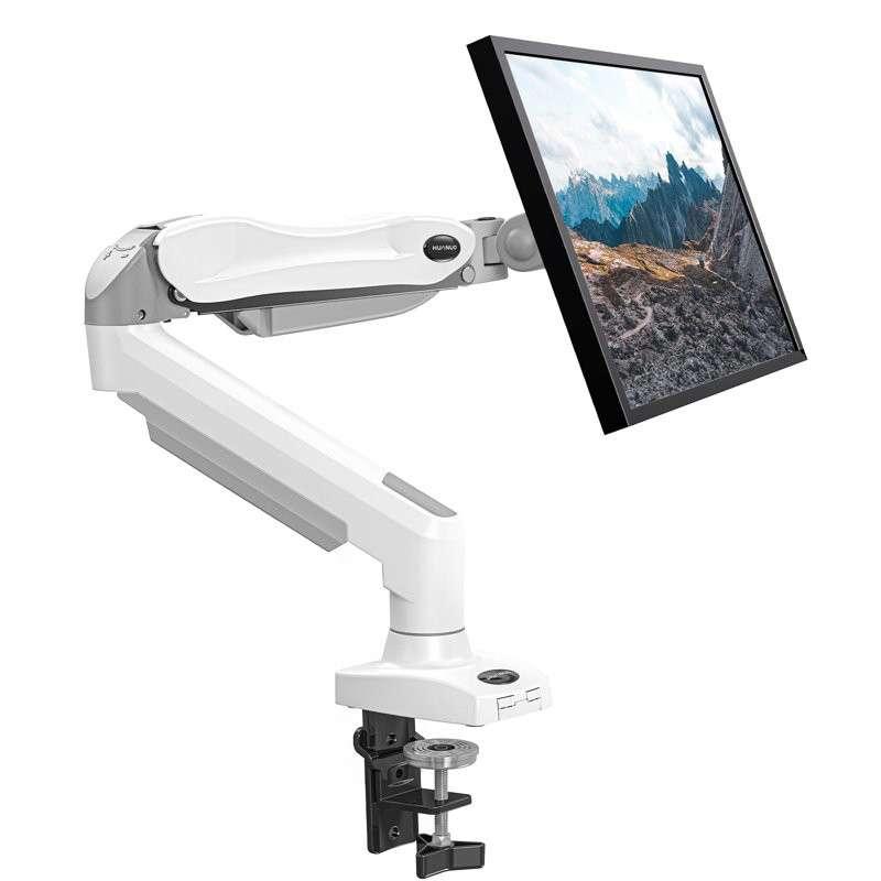 FURNINIXS Desktop Mount, White
