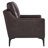 Modway Corland Leather Armchair-2041532917