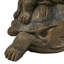 Statue famille en tortue 3 piles