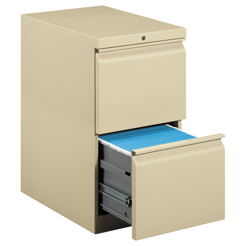 Brigade 2-Drawer Vertical Filing Cabinet, Putty