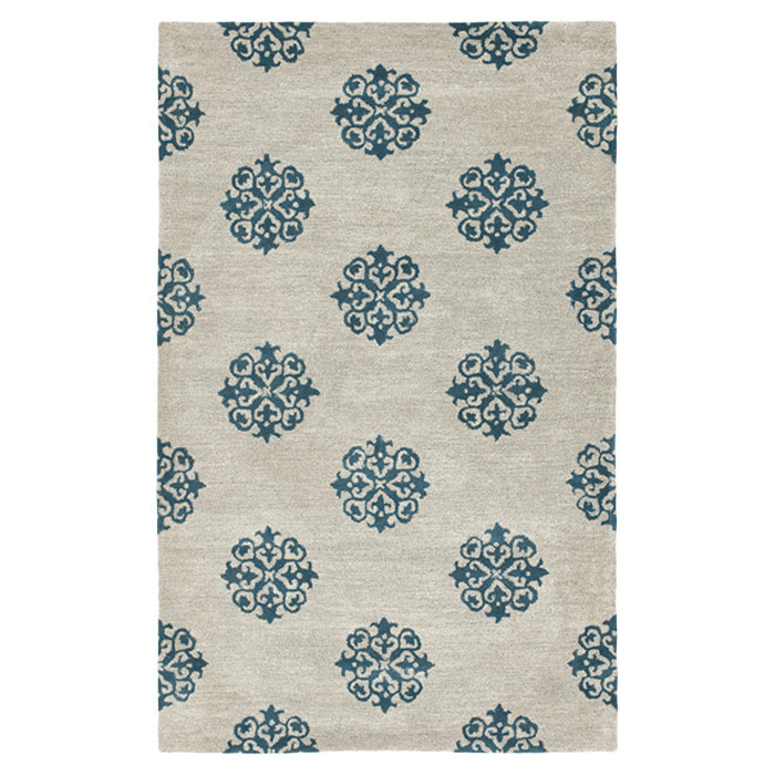 Candelo Hand Tufted Wool Pile Geometric Rug