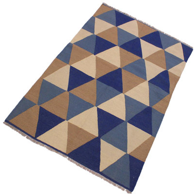 Keila Wool Geometric Indoor Rug