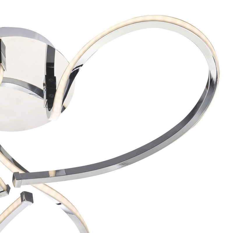 Delphine LED Semi Flush Mount