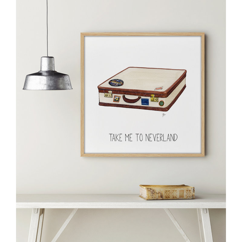 Objects Maleta III by Juan Carlos Arbex - Single Picture Frame Painting, 40cm H x 40cm W x 3cm D