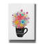 «Good Morning Coffee Floral» par L. Larson, art mural sur toile-1676203047