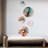 Abstract Wall Decor on Metal