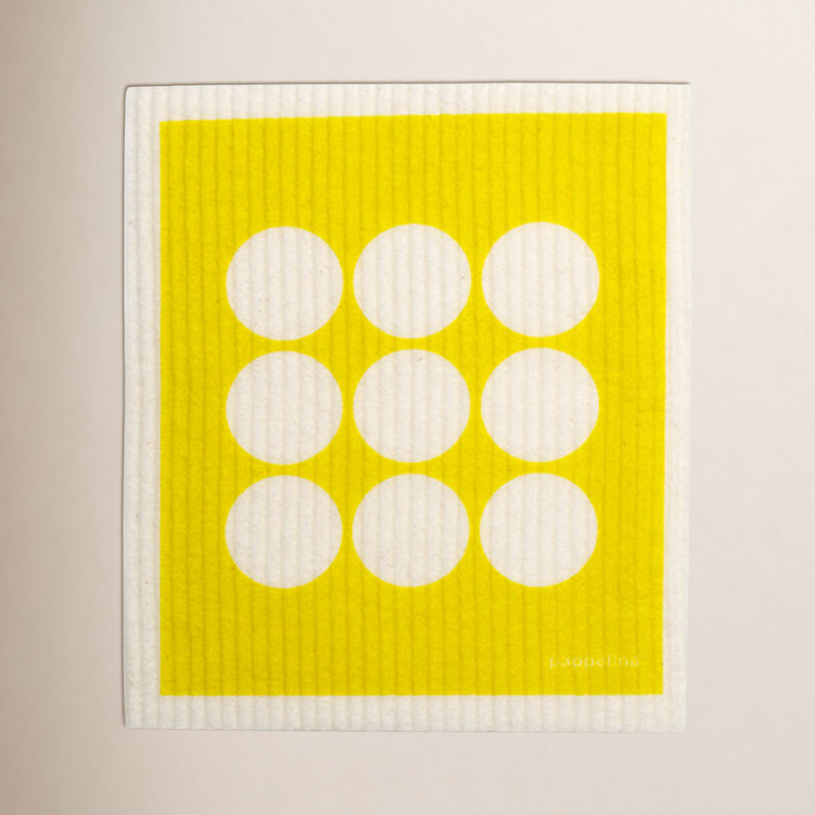 Cotton Dish Cloth Kitchen Towel, Yellow