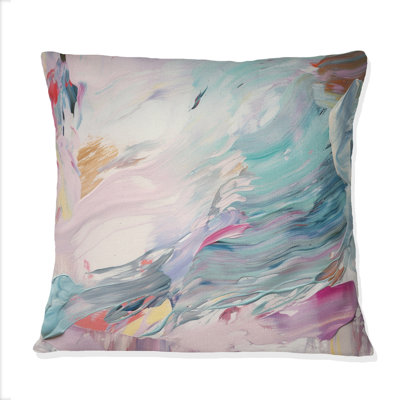 «Spring Miracles In Tender Retro Pastel», reproduction de peinture abstraite