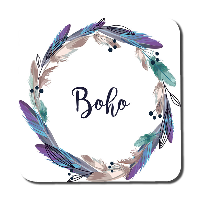 Square 6 Piece Coaster Set