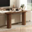Console en bois massif cannelé Gennari-640694342