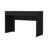 Arkansas Desk with Drawers and Spacious Surface, Dark Finish, Modern and Compact Design for Office or Study, Black Wenge-974861364