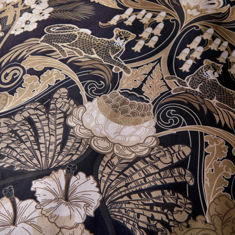Suburban Jungle Cotton Duvet Set, Super King - 2 Standard Pillowcases