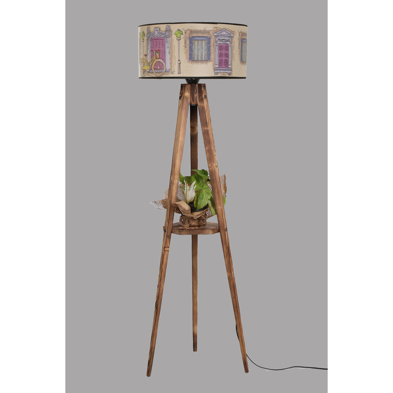 Lampe trépied 60 po Aadil