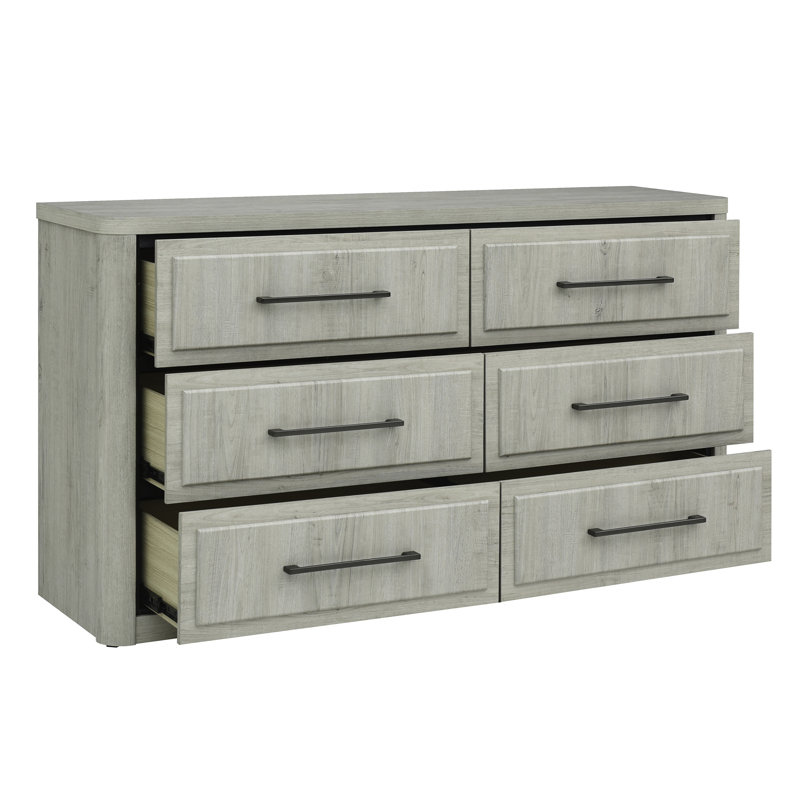 Commode 6 tiroirs Izzabell Chasteen