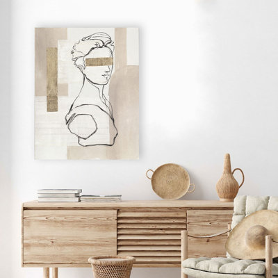 1 Piece Wrapped Canvas Painting