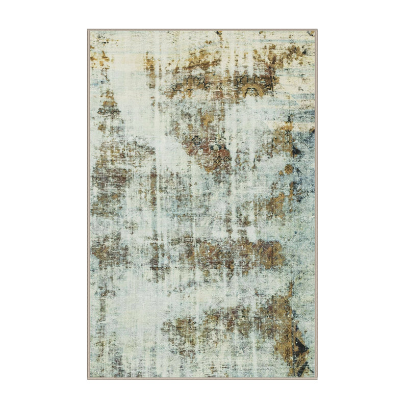 Tapis abstrait moderne 2331, Rectangle 2 pi x 4 pi