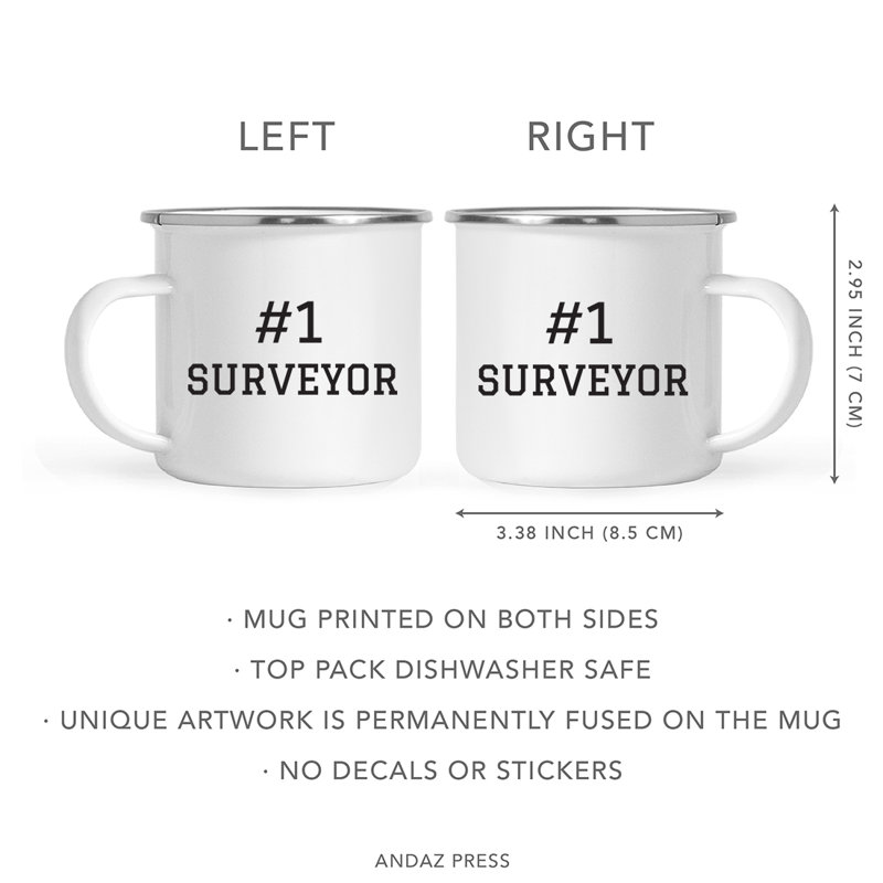 Grande tasse de camping Gilboa, Arpenteur