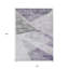 Tapis intérieur gris lavable abstrait 10 pi x 14 pi