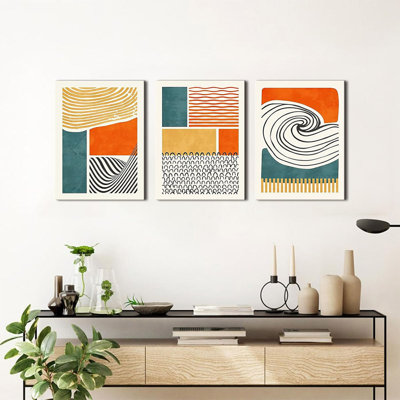 3 Piece Wrapped Canvas Print