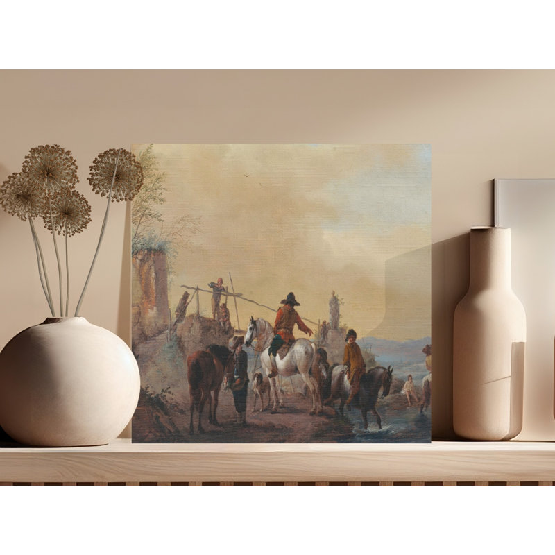 Isham Wrapped Canvas Print Set, 36x36