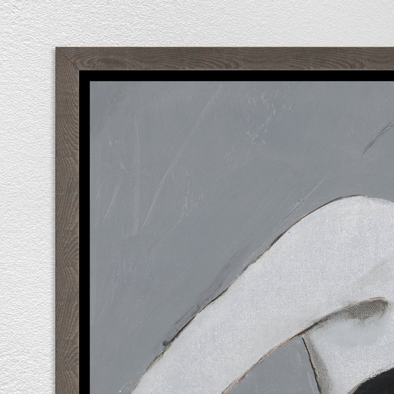 Couture par Victor Ryan - peinture sur toile à cadre flottant