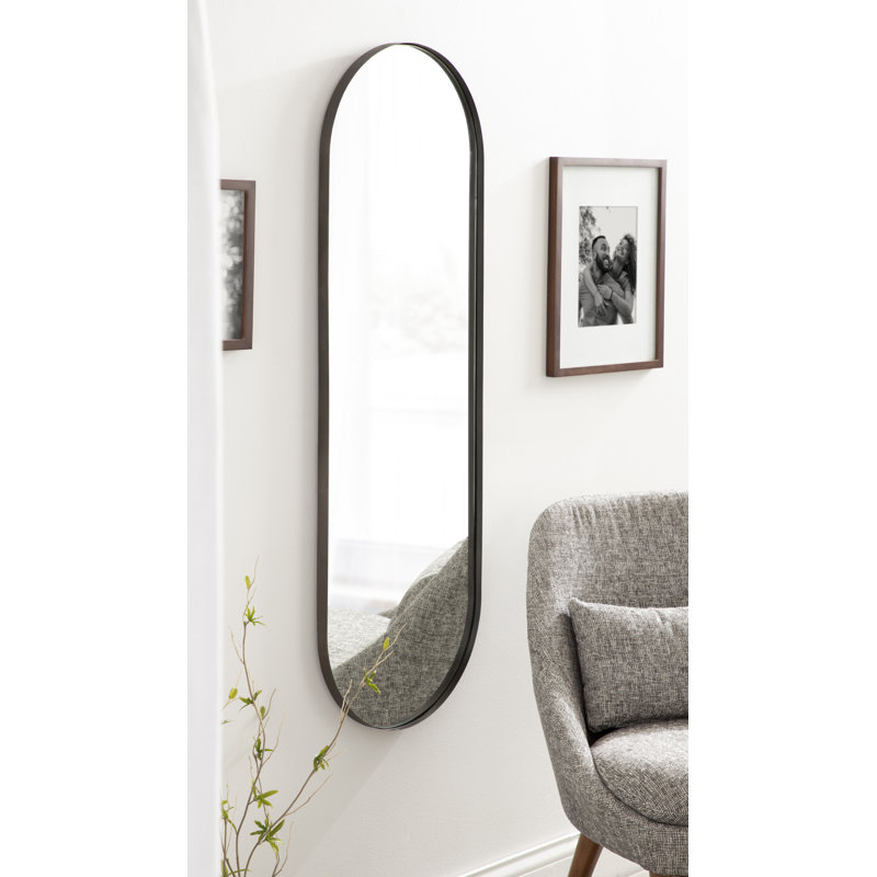 Miroir pleine grandeur Fabron, 48 po x 16 po, Or