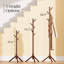 Solid Wood Freestanding 8 - Hook Coat Rack-940831583