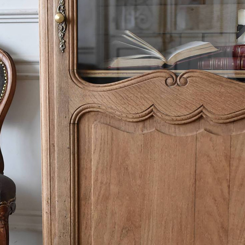 Bibliothèque en bois de bouleau