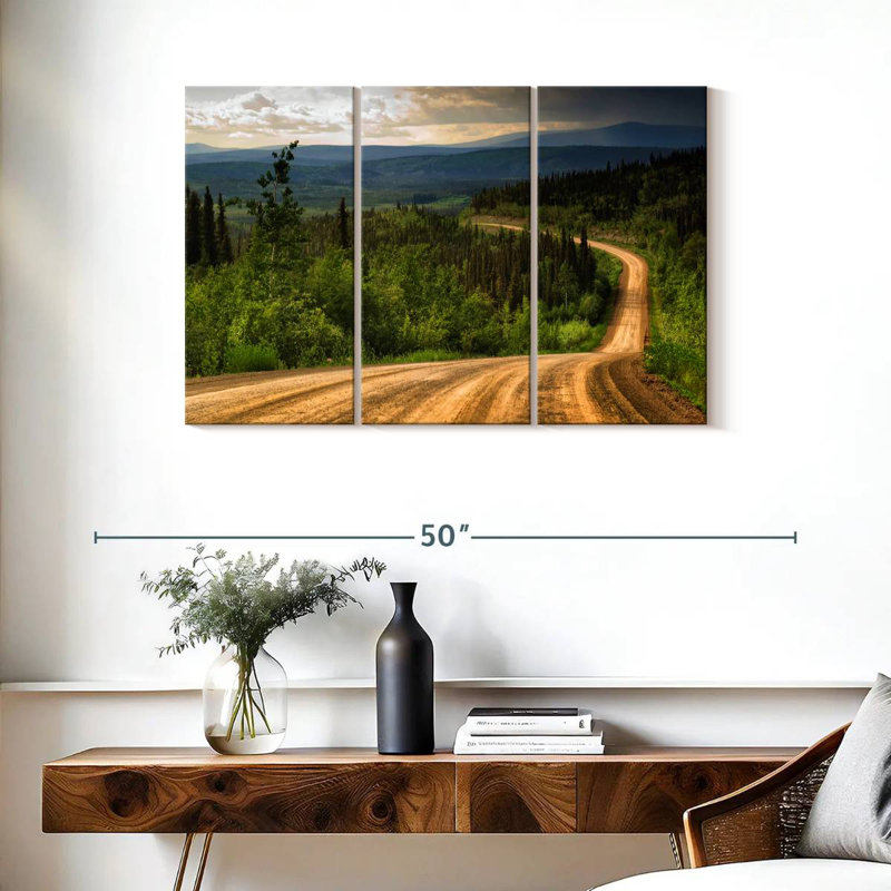 Rorry Dalton Highway Trail, 24" H x 38" W
