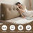 Oversized Chenille Bed Reading Pillow With Triangular Support & Side Pockets-124001994-124001985