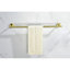 Ensemble de porte-serviettes de salle de bain 9 pièces en acier inoxydable