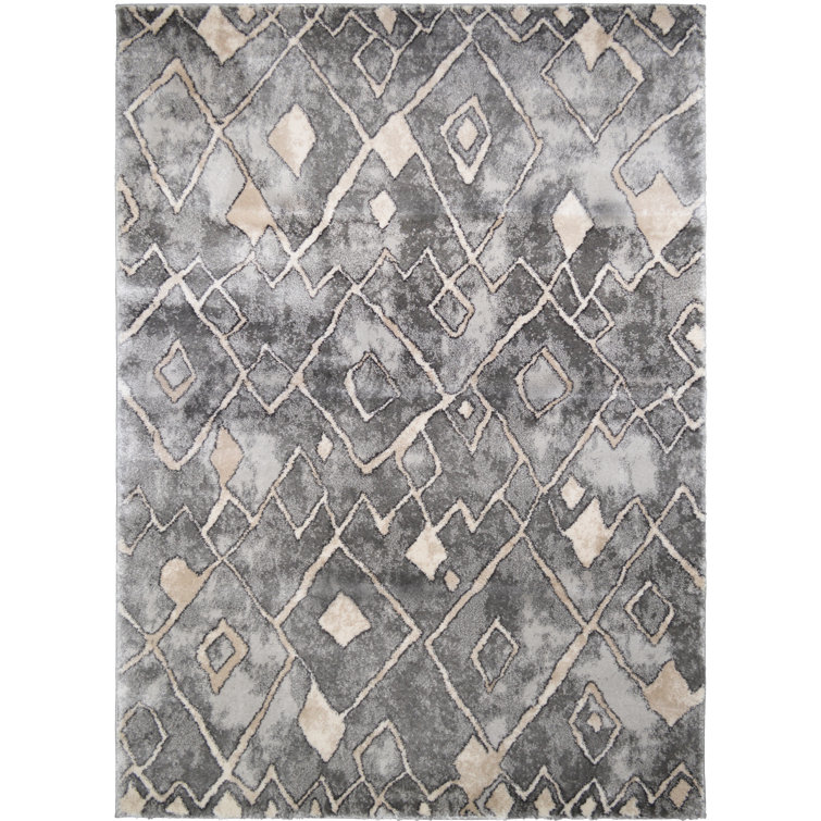 Tapis gris Aranca