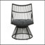 Chaise et table d'appoint