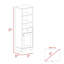 Armoire à linge 1 tiroir et 3 tablettes-915434382