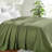Diamond Weave 100% Cotton Breathable All-Season Throw Blanket-2023114661-2092528192
