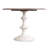 Melange Walnut Round Dining Table