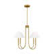 Porteau 4-Light Medium Chandelier