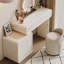 Makeup Vanity with Light mirror,5 drawers