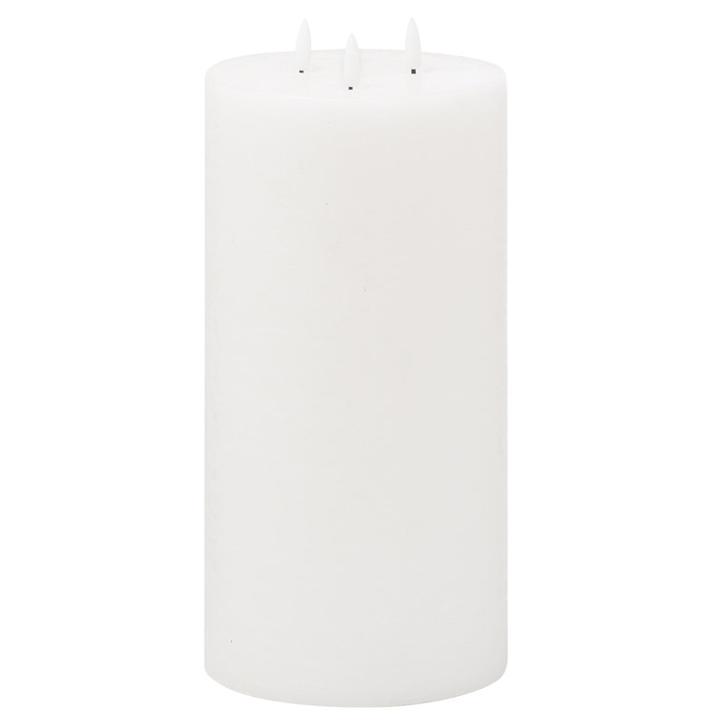 Unscented Flameless Candle, 30cm H x 15cm W x 15cm D