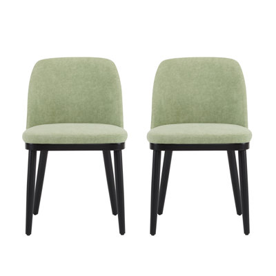 Manzella Fabric Upholstered Dining Chairs