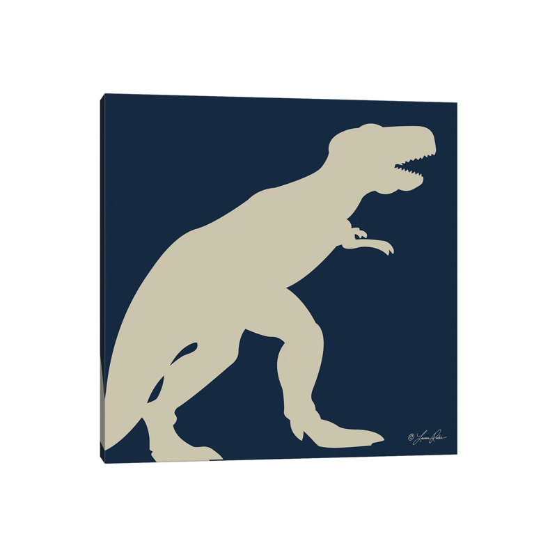 Dino I by Lauren Rader - Wrapped Canvas Print, 66.04 cm H x 66.04 cm W x 3.175 cm D