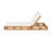 Acacia Wood Lounge Chaise with Water-Resistant Cushions, Adjustable Recline, and All-Weather Durability for Outdoor Relaxation-1860366352