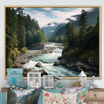 Washington Mount Rainier National Park III - Washington Framed Wall Art