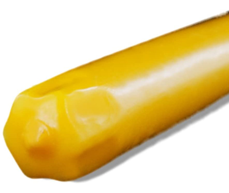 Unscented Taper Candle, 10" H x 0.875" W x 0.875" D, Daffodil