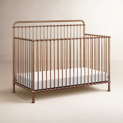 Winston Steel 4-in-1 Convertible Crib