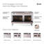 ILVE Nostalgie II Series 60 inch Dual Fuel Range with 9 Sealed Burners, Griddle (Solid Door)-511378222-511378185