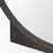 Meiners Round Gunmetal W/ Textured Metal Frame Wall Mirror
