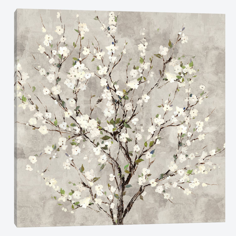 «Bloom Tree», reproduction sur toile, H 26 po x l 26 po x P 1,5 po, Toile tendue, Pas de tapis