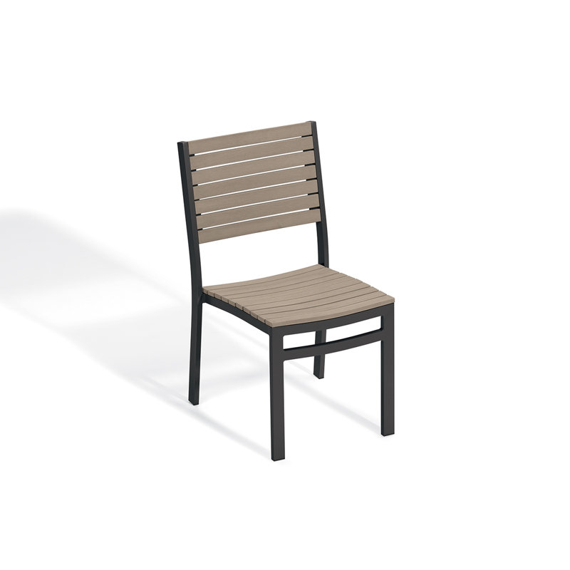 Travira Side Chair, Carbon, Tekwood Vintage