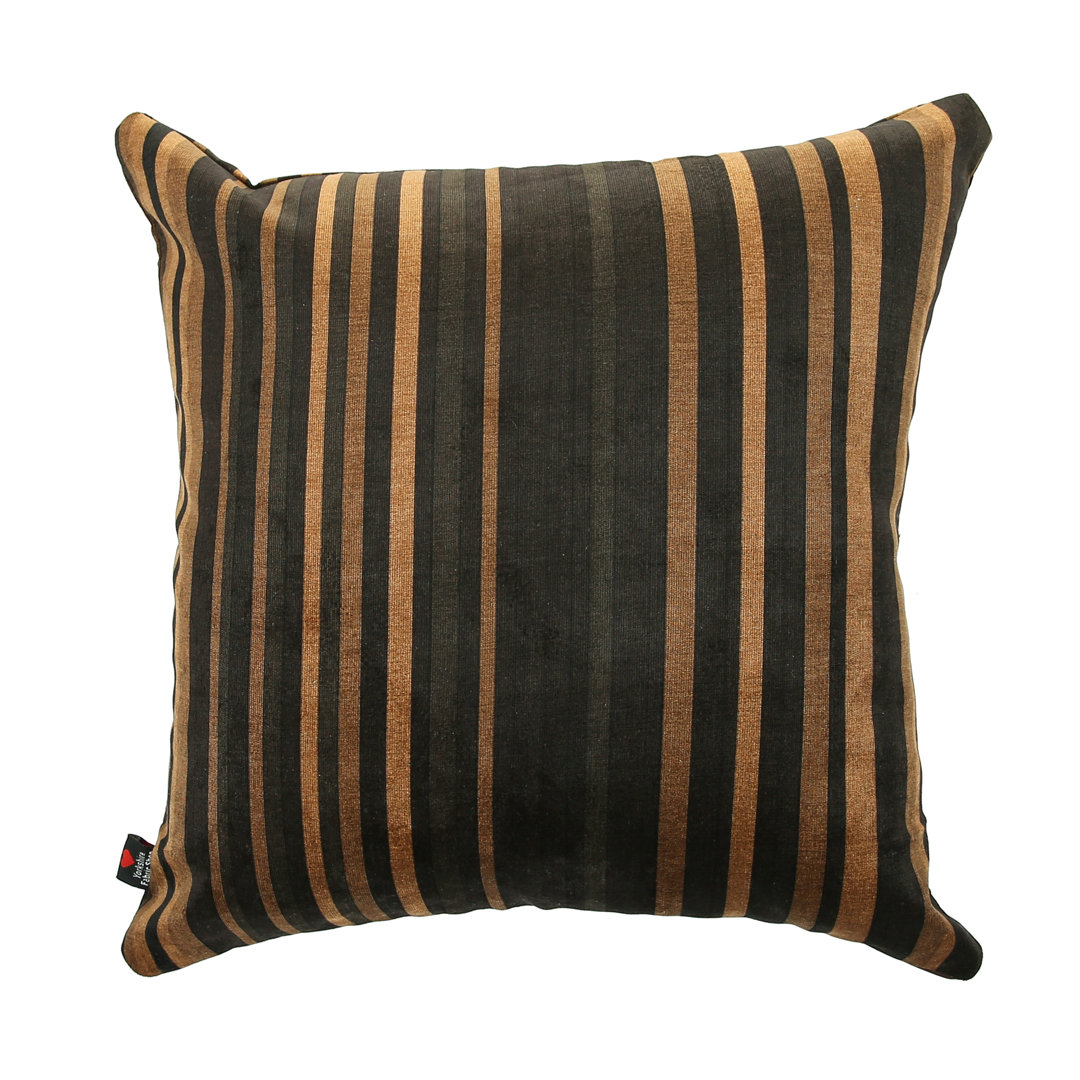 Alonzo Striped Square Throw Cushion